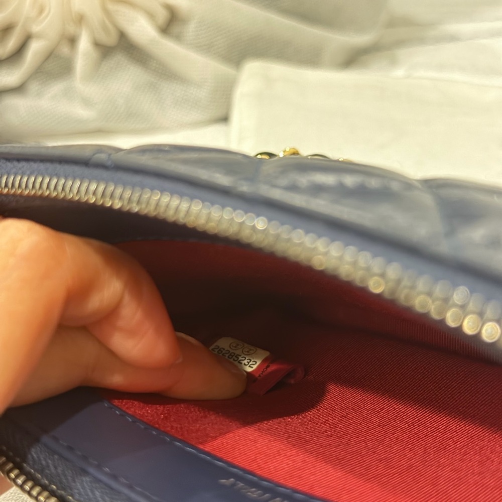 Chanel Gabrielle Clutch with Chain Navy/Black - Picture 8 of 10
